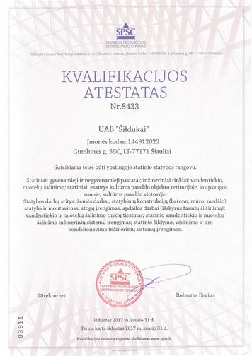 šildukai