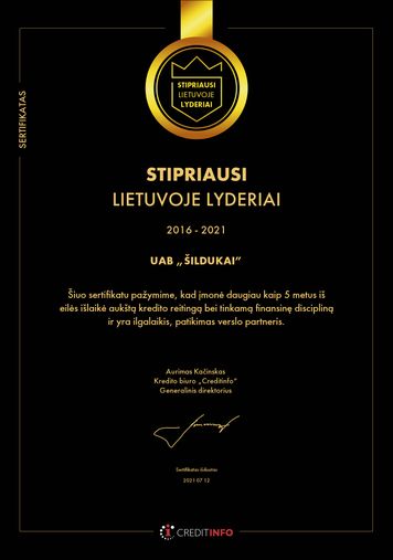šildukai